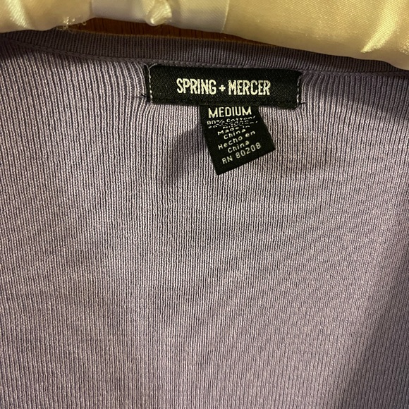 Lilac cardigan-M - Picture 4 of 4